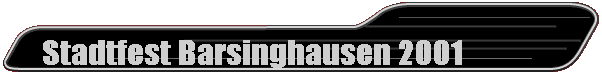 Stadtfest Barsinghausen 2001